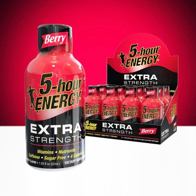 EXTRA 5 HOUR ENERGY BERRY 12CT/PACK